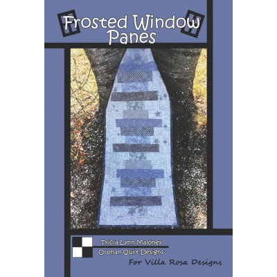 Villa Rosa Designs FROSTED WINDOW PANES Post Card Quilt