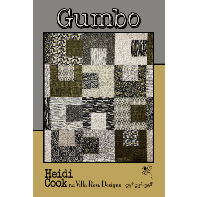 Villa Rosa Designs - Gumbo - Post Card Quilt Pattern Fat