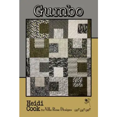 Villa Rosa Designs - Gumbo - Post Card Quilt Pattern gumbo