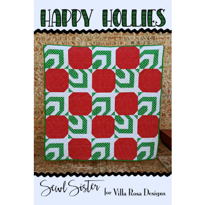 Villa Rosa Designs - Happy Hollies - Post Card Quilt