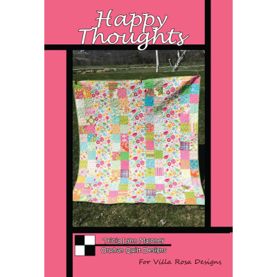 Villa Rosa Designs - Happy Thoughts Post Card Quilt Pattern