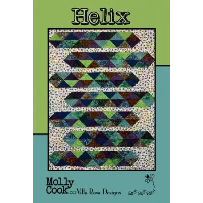 Villa Rosa Designs - Helix - Post Card Quilt Pattern helix