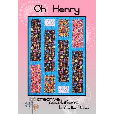 Villa Rosa Designs - Oh Henry Post Card Quilt Pattern