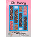 Villa Rosa Designs - Oh Henry Post Card Quilt Pattern