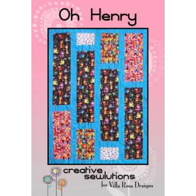 Villa Rosa Designs - Oh Henry - Post Card Quilt Pattern