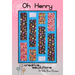 Villa Rosa Designs - Oh Henry - Post Card Quilt Pattern