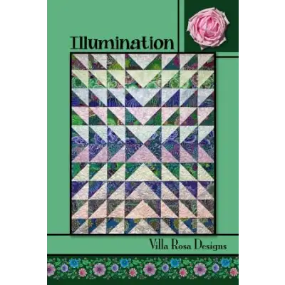 Villa Rosa Designs - Illumination - Post Card Quilt Pattern