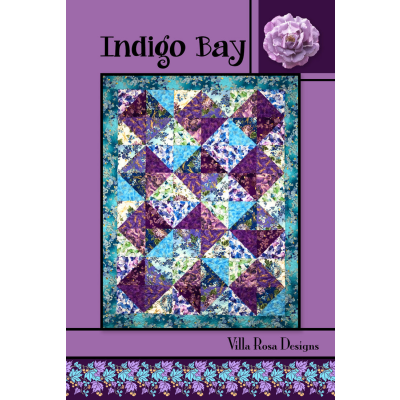 Villa Rosa Designs - Indigo Bay Post Card Quilt Pattern