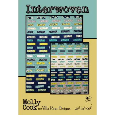 Villa Rosa Designs - Interwoven - Card Quilt Pattern