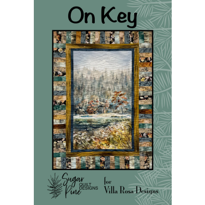 Villa Rosa Designs - On Key - Post Card Quilt Pattern