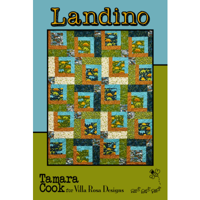 Villa Rosa Designs - Landino Post Card Quilt Pattern Fat