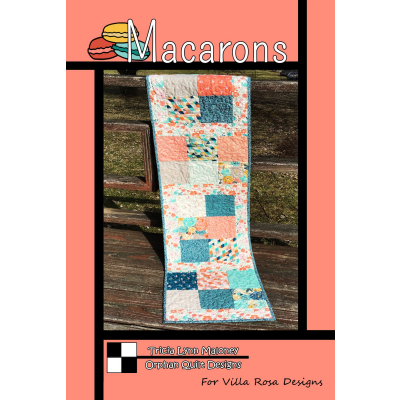Villa Rosa Designs - Macarons Post Card Quilt Pattern