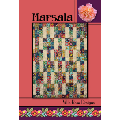 Villa Rosa Designs - Marsala - Post Card Quilt Pattern