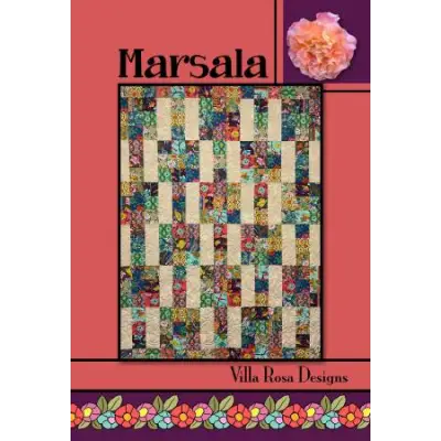 Villa Rosa Designs - Marsala - Post Card Quilt Pattern