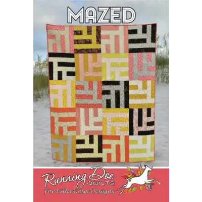 Villa Rosa Designs - Mazed - Post Card Quilt Pattern mazed