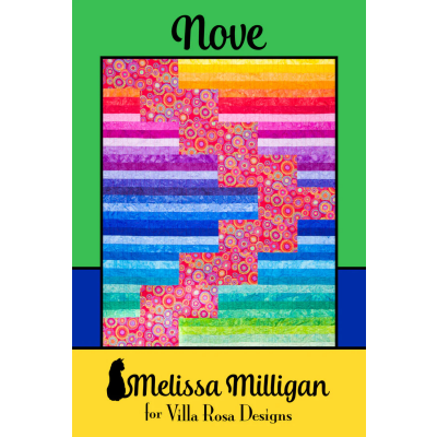 Villa Rosa Designs - Nove Post Card Quilt Pattern 2 1/2’