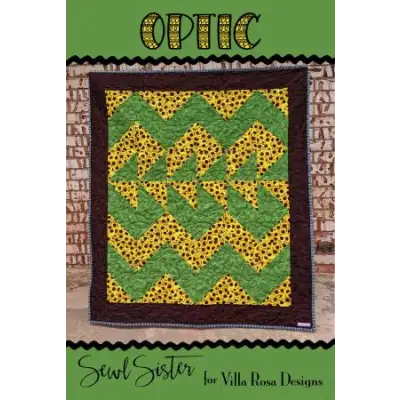 Villa Rosa Designs - Optic - Post Card Quilt Pattern optic