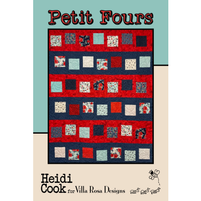 Villa Rosa Designs - Petit Fours - Post Card Quilt Pattern