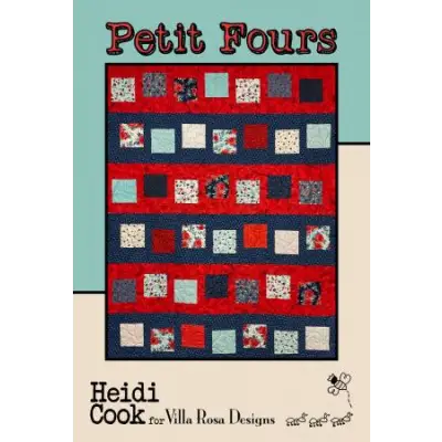 Villa Rosa Designs - Petit Fours - Post Card Quilt Pattern