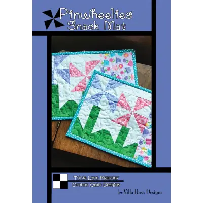 Villa Rosa Designs - Pinwheelies Snack Mat - Post Card