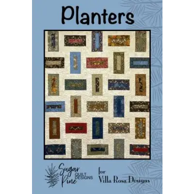 Villa Rosa Designs - Planters - Post Card Quilt Pattern