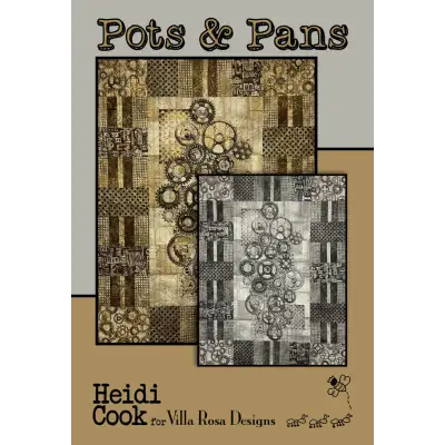 Villa Rosa Designs - Pots & Pans - Post Card Quilt Pattern