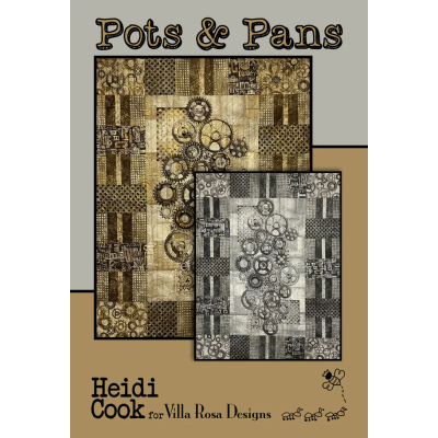 Villa Rosa Designs - Pots & Pans - Post Card Quilt Pattern