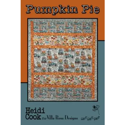 Villa Rosa Designs - Pumpkin Pie - Post Card Quilt Pattern