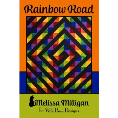 Villa Rosa Designs - Rainbow Road - Post Card Quilt Pattern