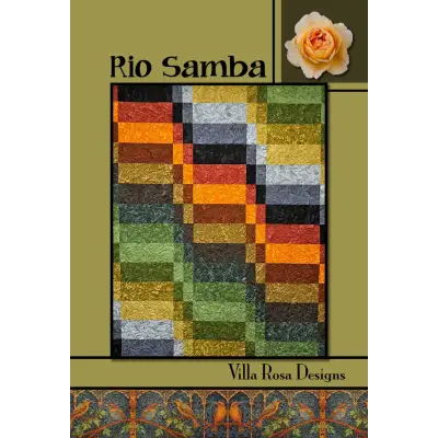 Villa Rosa Designs - Rio Samba - Post Card Quilt Pattern