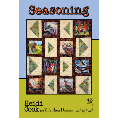 Villa Rosa Designs - Seasoning - Post Card Quilt Pattern