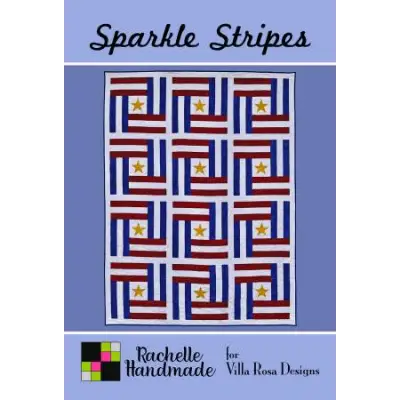 Villa Rosa Designs - Sparkle Stripes - Post Card Quilt