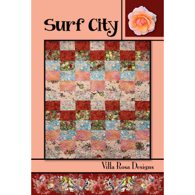Villa Rosa Designs SURF CITY Post Card Quilt Pattern