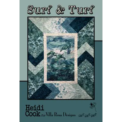 Villa Rosa Designs - Surf & Turf - Post Card Quilt Pattern