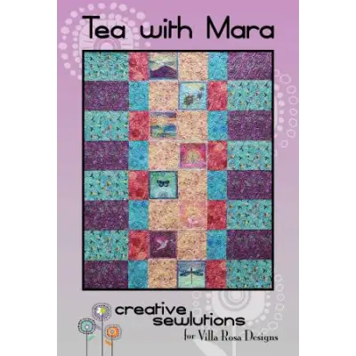 Villa Rosa Designs - Tea with Mara - Post Card Quilt