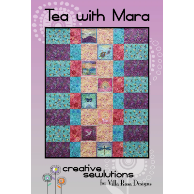 Villa Rosa Designs - Tea with Mara Post Card Quilt Pattern