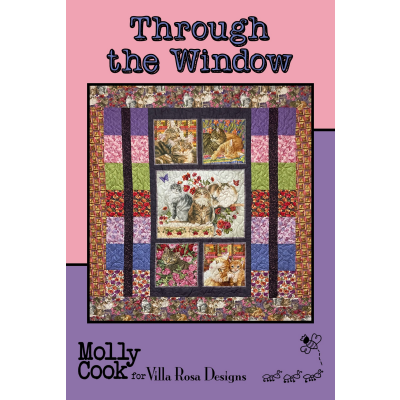 Villa Rosa Designs - Through the Window Post Card Quilt