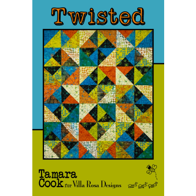 Villa Rosa Designs - Twisted Post Card Quilt Pattern