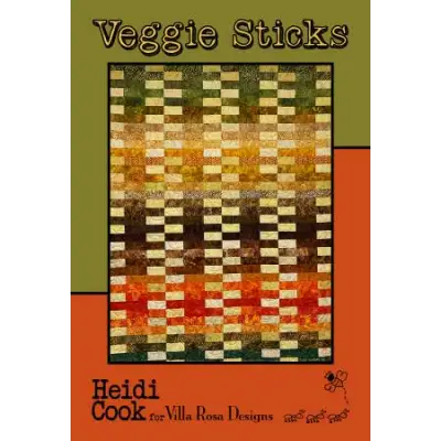 Villa Rosa Designs - Veggie Sticks - Post Card Quilt