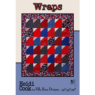 Villa Rosa Designs - Wraps Post Card Quilt Pattern Patterns
