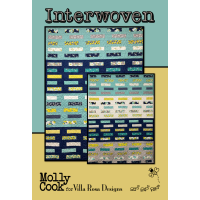 Villa Rosa Desings - Interwoven - Post Card Quilt Pattern
