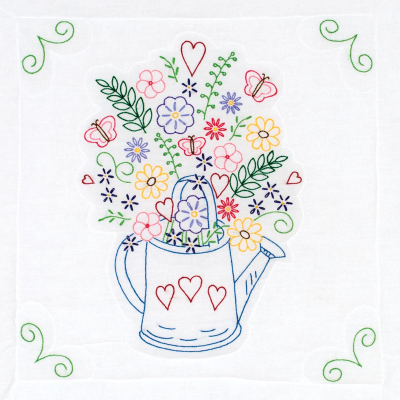 Watering Can 18″ Quilt Blocks 18’ 732637