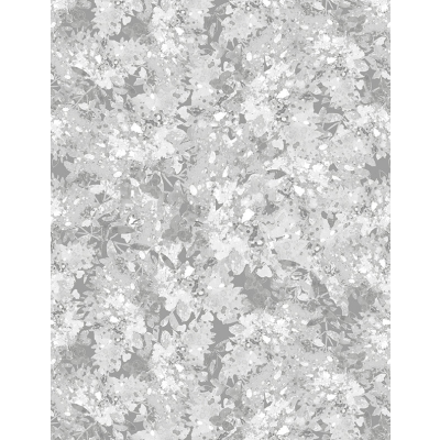 Wilmington Prints 108’ Wide Mirage - Light Gray Fabric