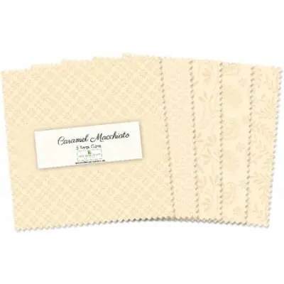 Wilmington Prints Caramel Macchiato 5 inch Squares 50738507