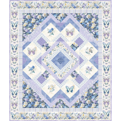 Wilmington Prints Morning Blooms Quilt Kit Collection