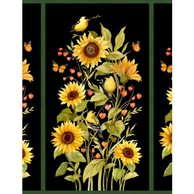 Wilmington Prints Sunflower Splendor Panel Collection