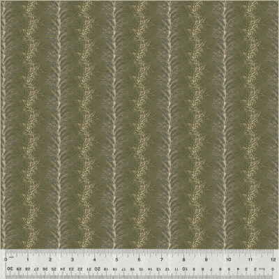 Windham Fabrics Garden Tale Collection - Fern Stripe