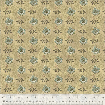 Windham Fabrics Garden Tale Collection - Row Almond 53825