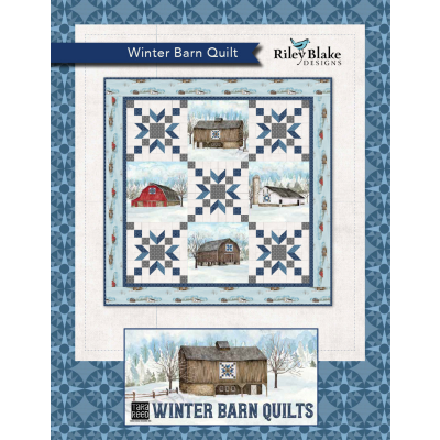 Winter Barn Quilt - Free Pattern Download PDF Downloads